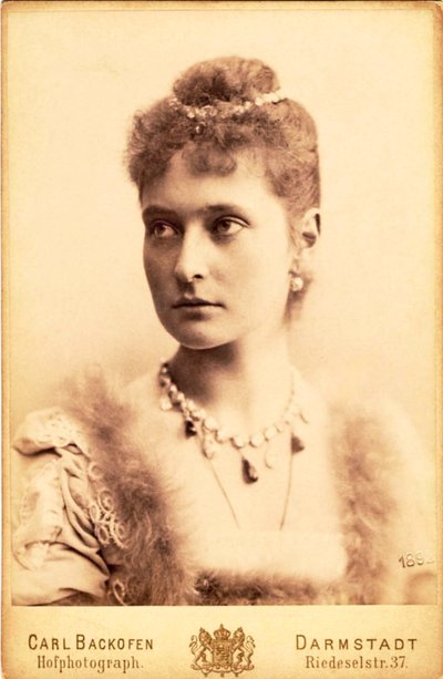 Russische Kaiserin Alexandra Fjodorowna, 1892 von Unknown